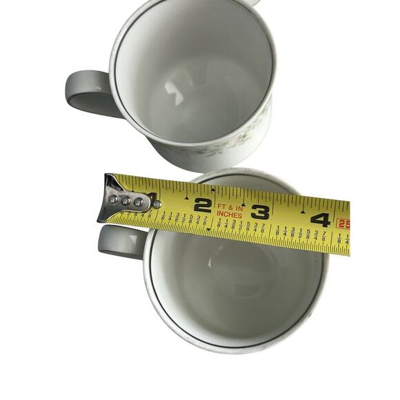 (3) Johann Haviland Bavaria Forever Spring Coffee Mugs Tea Cups Germany Flowers - Picture 10 of 13